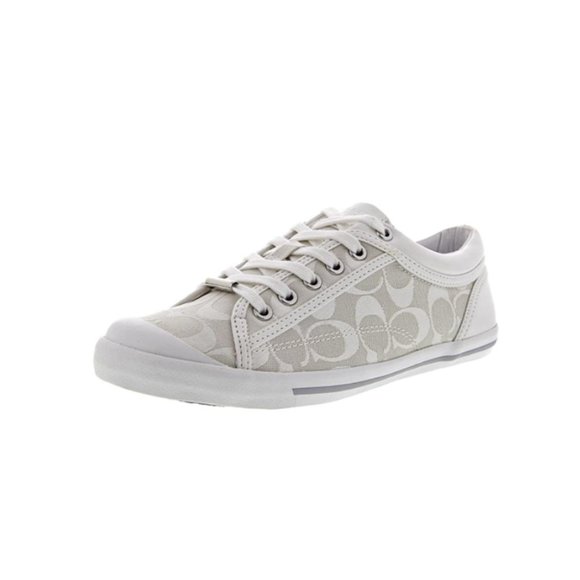 Coach Shoes - Coach Francesca White Sneakers 6.5